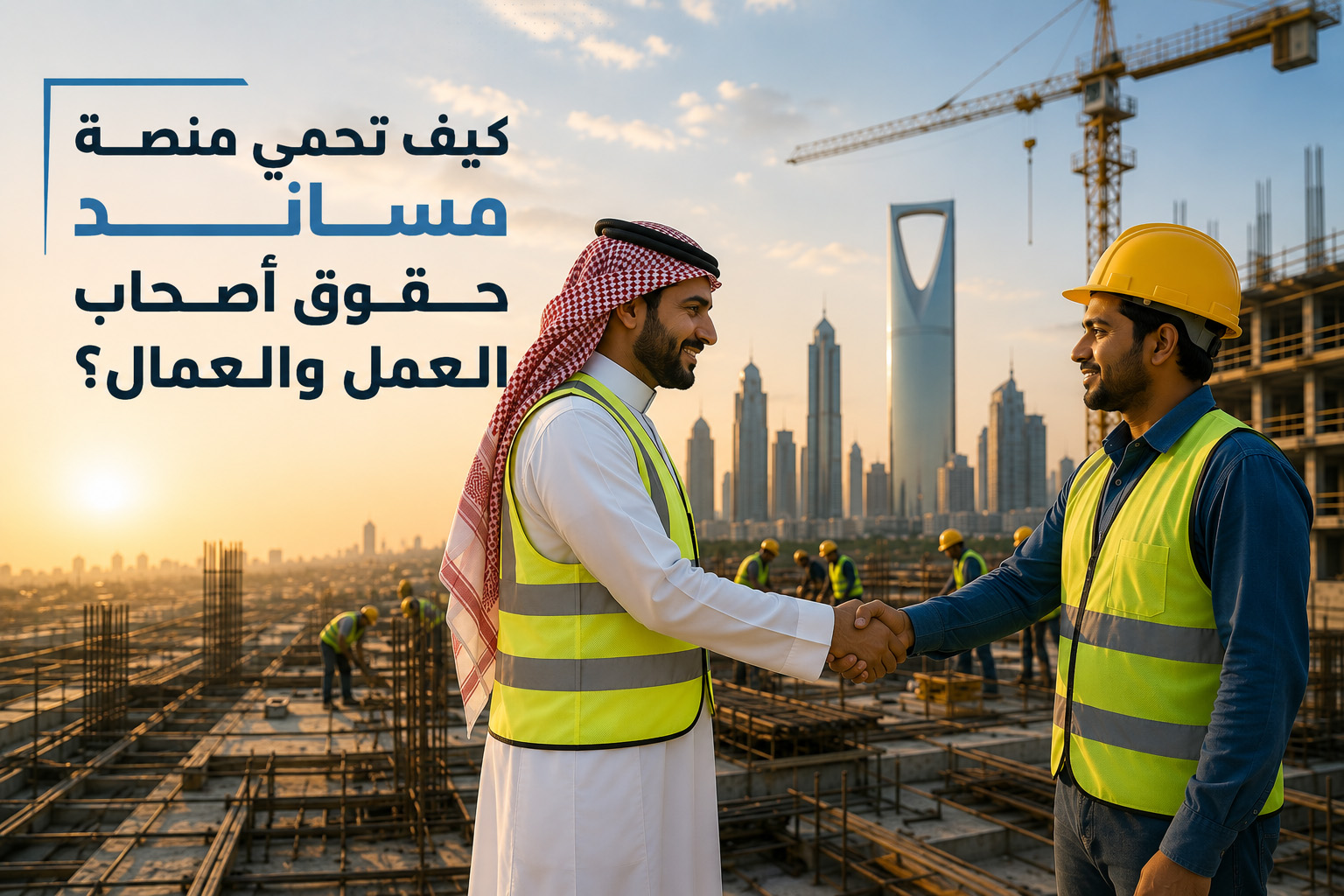 كيف تحمي منصة مساند حقوق أصحاب العمل والعمال؟